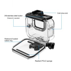 Waterproof case with filters for GoPro Hero 9 - 10 - 11 - 12 - protective HousingLenses & filters