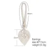 Curtain tieback - bohemian braided with tassel leafCurtains