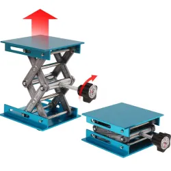 100x100mm - aluminium bovenfrees - heftafel - graveerlaboratorium voor houtbewerking - hefstandaardrek - platformElectronica ...