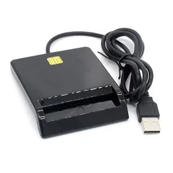 UTHAI - Smartcardlezer - voor bankkaart / SIM / IC / ID / EMV / SD / TF / MMC / USB - ISO / Windows / Linux / OSAccessoires