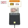 UTHAI - Smartcardlezer - voor bankkaart / SIM / IC / ID / EMV / SD / TF / MMC / USB - ISO / Windows / Linux / OSAccessoires