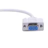 VGA SVGA - 1 naar 2 monitoren - mannelijk naar 2 dual vrouwelijk Y - 15-pins - adapter - splitterkabelKabels