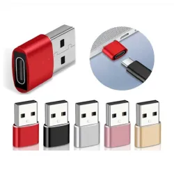 USB naar type C - OTG-adapter - USB-C - mannelijk naar micro USB type-C vrouwelijk - converter - 2 stuksAccessoires