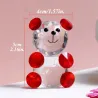 Colorful crystal bear - figurine - miniatureStatues & Sculptures