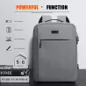 Trendy laptoptas - rugzak - met USB oplaadpoort - waterdichtRugzakken