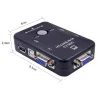 KVM-switcher - splitter - 2 poorten - USB 2.0 - 1920*1440 VGA SVGAKabels