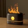 Ultrasonic air humidifier - essential oils diffuser - colorful LED flameHumidifiers