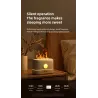 Ultrasonic air humidifier - essential oils diffuser - colorful LED flameHumidifiers