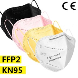 KN95 - FFP2 - gezichts-/mondmasker - 5-laags filterMondmaskers