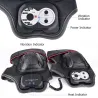 Infrared knee massager - magnetic vibration heating - joints physiotherapy - electric massage - pain reliefMassage