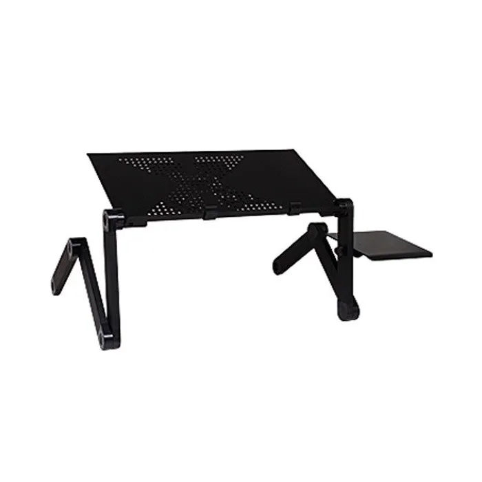 Multifunctionele tablet/laptopstandaard - tafel - met muismat - verstelbaar - opvouwbaarHouders