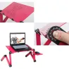 Multifunctionele tablet/laptopstandaard - tafel - met muismat - verstelbaar - opvouwbaarHouders