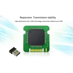 Draadloos toetsenbord met muis / USB-ontvanger 2.4GToetsenborden