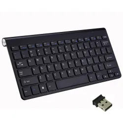 Draadloos toetsenbord met muis / USB-ontvanger 2.4GToetsenborden