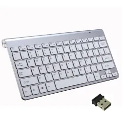 Draadloos toetsenbord met muis / USB-ontvanger 2.4GToetsenborden