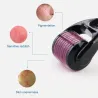 Titanium micro needle - derma roller - whitening - anti wrinkles - scars remover - skin careSkin