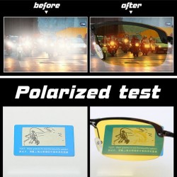 Polarisierte Brille mit Nachtsicht – für Nachtfahrten – Unisex