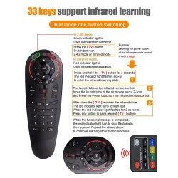 G30S - stemluchtmuis - slimme afstandsbediening voor Android TV BoxMuizen