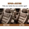 Leder reparatie gel / vulmiddel crème - voor autostoelen - banken - schoenenMeubels