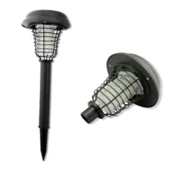 Op zonne-energie werkende LED-muggenverdelger - gazon- en tuinverlichting - 2 stuksInsectenbestrijding