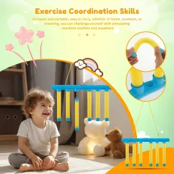 Catching Sticks Game Falling Sticks Catching Game for Adults Kids, Drop Catch Win Game, Reaction Training Reflex Challenge Ga...