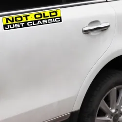 copy of NOT OLD JUST CLASSIC - auto sticker 15.2CM * 3.3CMStickers