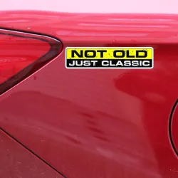 copy of NOT OLD JUST CLASSIC - auto sticker 15.2CM * 3.3CMStickers