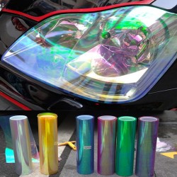 Shiny Chameleon Auto Lichter Film Aufkleber 120 * 30cm