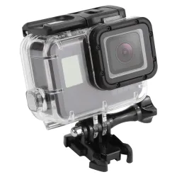 SHOOT 45m Waterproof Protective Case voor Gopro Hero 5 Camera met Base MountBescherming