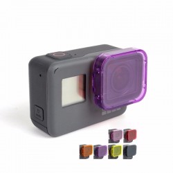 GoPro Hero 5 Underwater Diving Lens Cap Filter Cover Case 6pcsLenses & filters