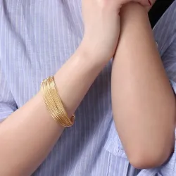 Multi Layer Cuff BraceletArmbanden