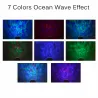 Ocean waves - starry sky - USB LED night light - projectorDecoration