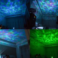 Ocean waves - starry sky - USB LED night light - projectorDecoration