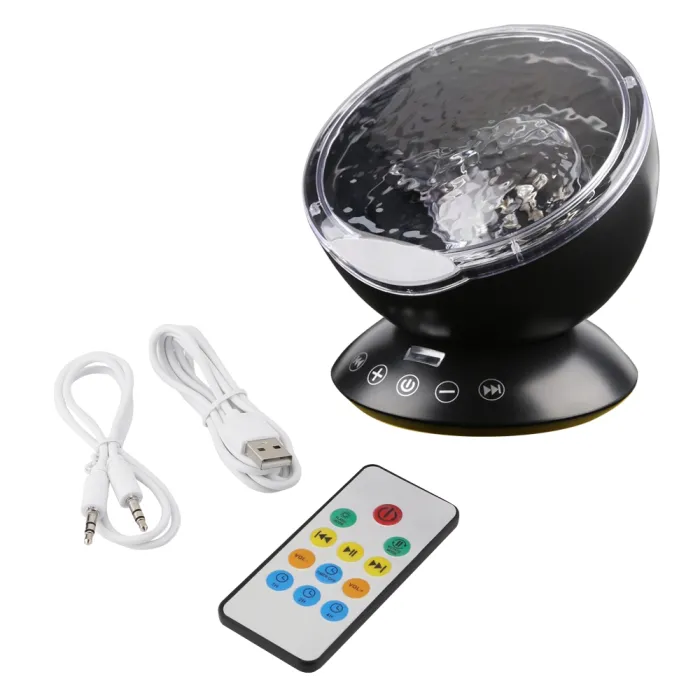 Ocean waves - starry sky - USB LED night light - projectorDecoration