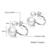 Double Pearl Stud EarringsEarrings