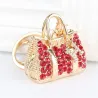 Red Crystal Handbag keychainKeyrings