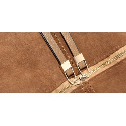 Vintage Leder Schultertasche - Rucksack