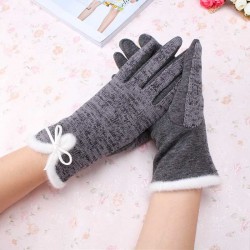 Cotton Wool Cashmere Elegant GlovesHandschoenen