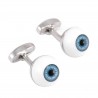 Blue eyeballs - cufflinks