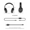 Salar S11 Wireless Headset Opvouwbare Bluetooth-Hoofdtelefoon Met Microfoon