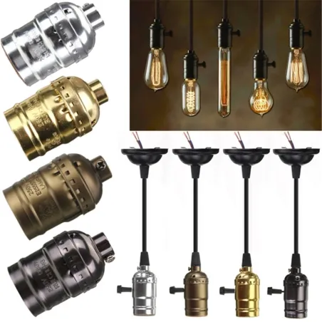 E27 vintage retro Edison lampvoet houderVerlichtingsarmaturen