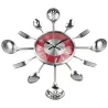 Metal cutlery wall clock 18 inchClocks