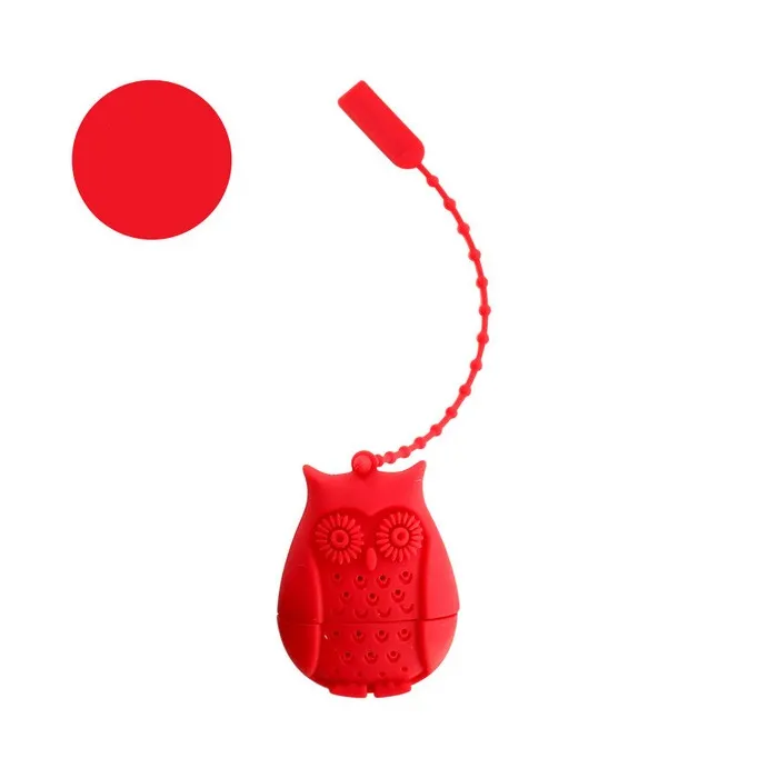 Silicone owl tea bags filter infuserTea infusers