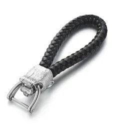 Luipaard sleutelhanger sleutelringSleutelhangers