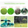 360 Graden roterende tuinsproeierSproeiers