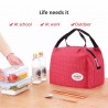 Portable thermal canvas lunch bagBags