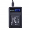 LCD USB-Ladegerät für Panasonic DMW BLG10 BLE9 BP-DC15 BPDC15