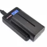 NP-F960 NP-F970 NP F930 battery LCD charger for SONYBattery & Chargers