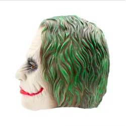 Joker halloween full head latex maskMaskers