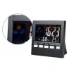 LCD digital alarm clock with backlightClocks